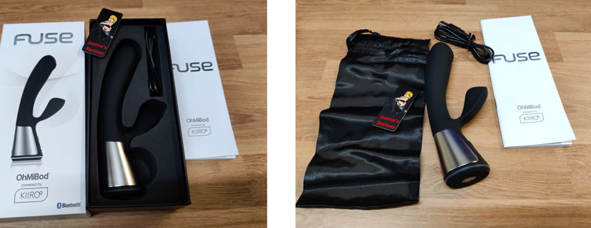 Image showing the packaging of the Fuse and what you get in the box