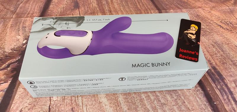 Image showing the box of the Satisfyer Magic Bunny vibe