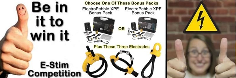 Gewinnspiel für E-Stim-Steuerbox und Elektroden