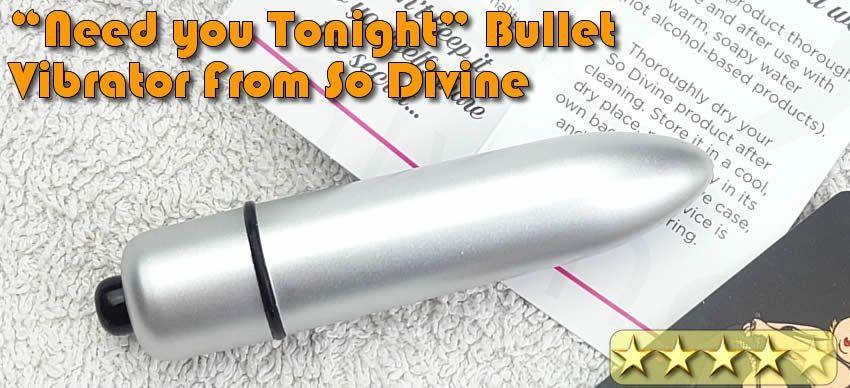 Bullet-vibe 'Need You Tonight' från www.so-divine.com