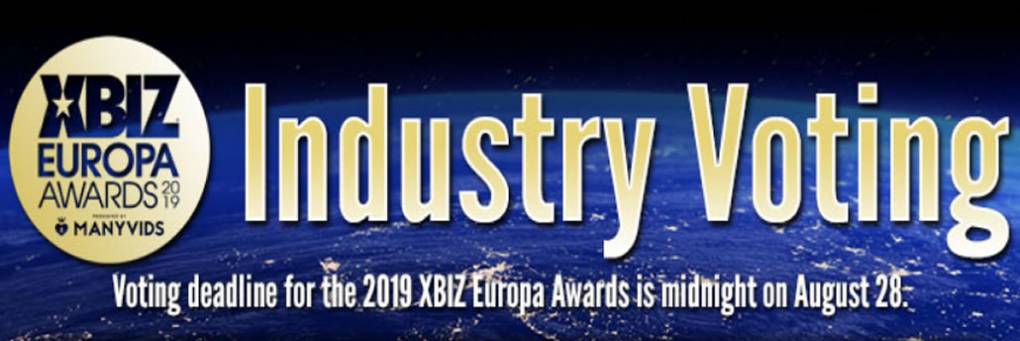 Zdobądź swoje głosy na 2019 XBiz Europa Awards. E-Stim Systems zostały nominowane i oddałem swój głos XBiz Europa Awards