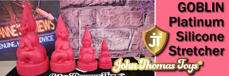 John Thomas GOBLIN Platinum Silicone Stretcher