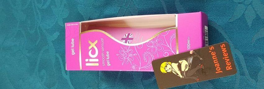 Licx Smooth Sensual Gel Lube Review
