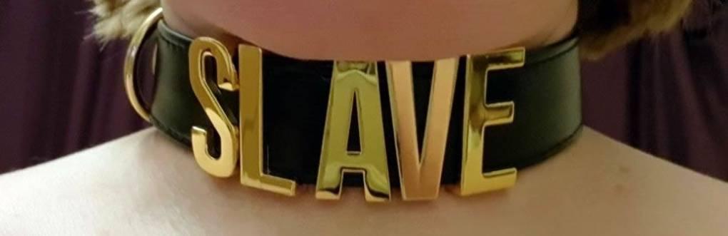 Lady MEO - SLAVE Collar In Gold Review