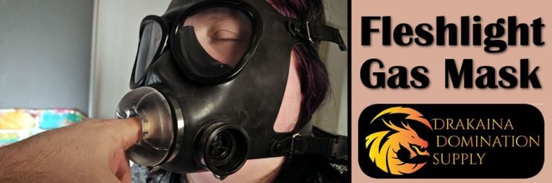 Drakaina Domination Supply BDSM Fleshlight Gas Mask Review