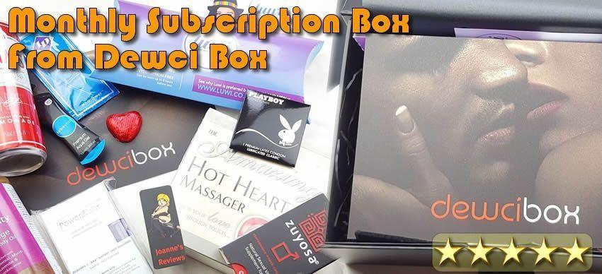 I received a subscription box from the guys over at dewcibox.co.uk