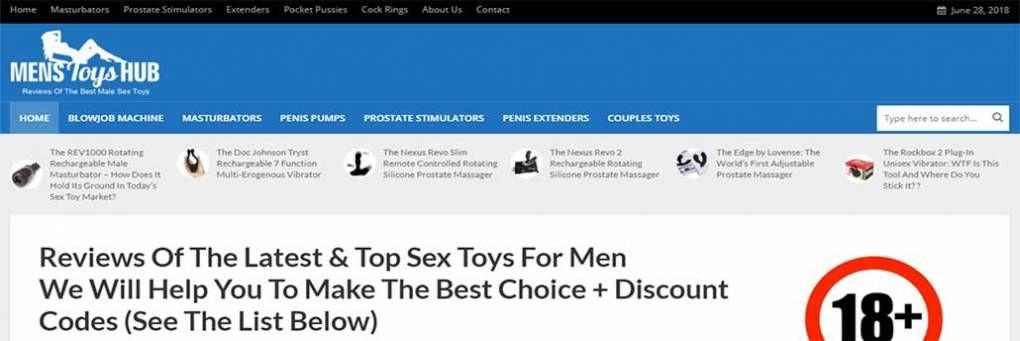 Var hittar du bra recensioner av sexleksaker för penisägare?