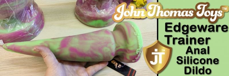 John Thomas EDGWARE TRAINER Silicone Anal Depth Training Dildo