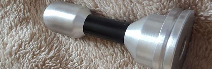 The Flange Bi-Polar Electrosex Electrode from e-stim.co.uk