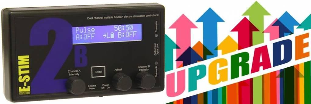 Aujourd'hui, j'ai mis à niveau mon micrologiciel 2B Estim Control Box.