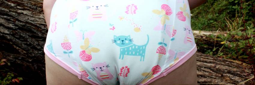 NRU Purrty Padded Pull Up ABDL Training Pants