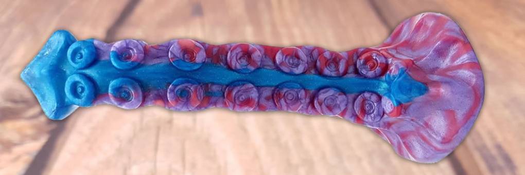 Uberrime Xenuphora Handmade Silicone Fantasia Tentáculo Dildo