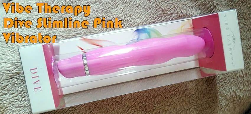 Vibe Therapy Dive Slimline Pink Vibrator - A cheeky little vibe that made my pussy purr.