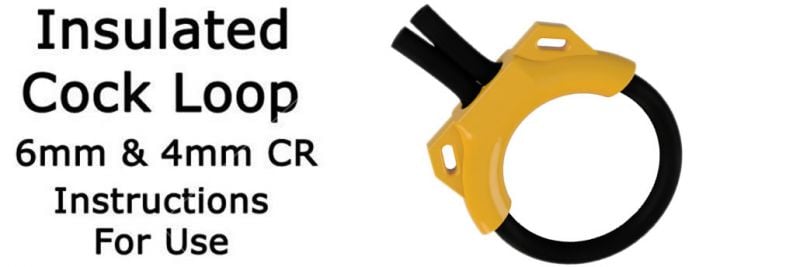 Tie Down Insulated Cock Loop Instructions