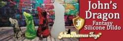 John&#039;s Dragon Silicone Dildo From John Thomas Toys