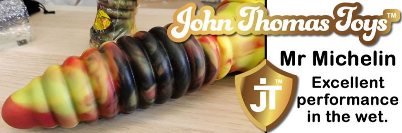 Gode ​​en silicone Mr Michelin de John Thomas Toys