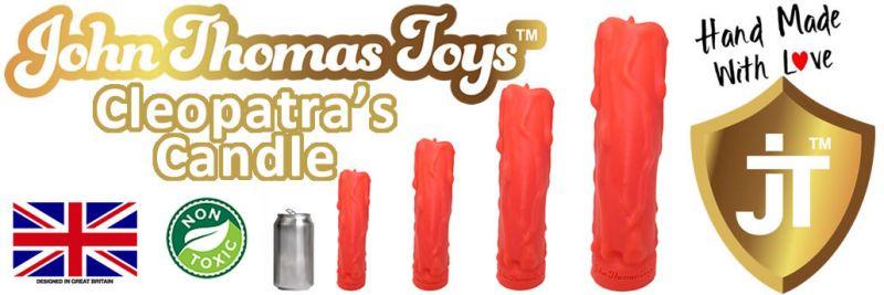 John Thomas® Cleopatra&#039;s Candle Platinum Silicone Dildo Review