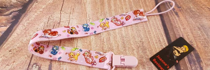 Kittens ABDL Pacifier Clip From Onesies Downunder