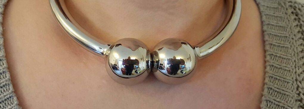 Euphoria Collar with Ball Clasp - Steel Fetish Collar Review