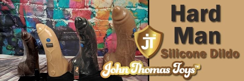 Hard Man Silicone Dildo From John Thomas Toys
