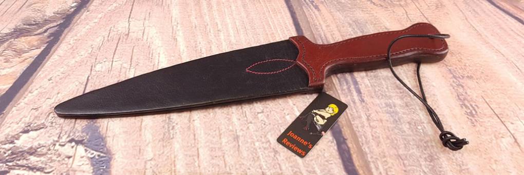 Bondara 14 Inch Lair Leather Sword Slapper Paddle