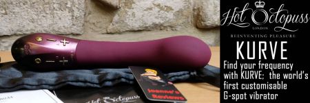 Examen du vibrateur G-Spot Octopuss KURVE chaud