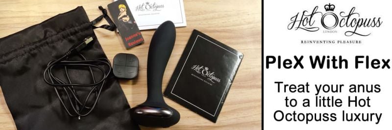 PleX With Flex Remote Controlled Butt Plug From Hot Octopuss