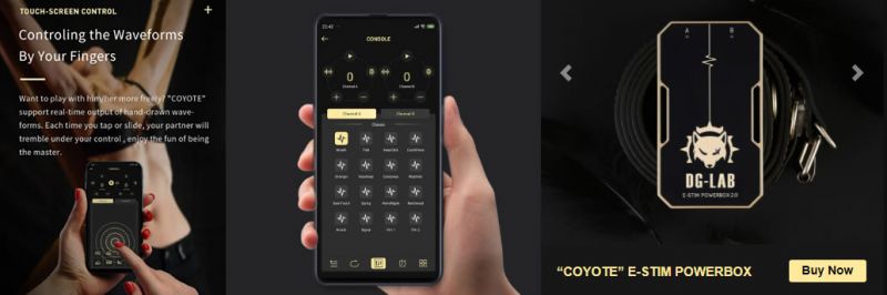 Je me suis acheté une boîte de contrôle DG-Lab Coyote E-Stim