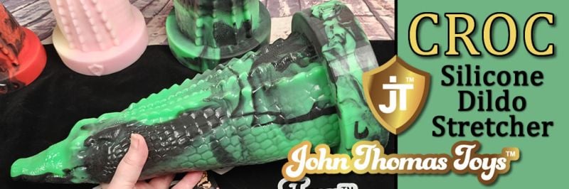Croc Silicone Dildo From John Thomas Toys
