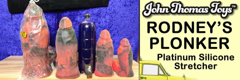 Rodney&#039;s Plonker Silicone Dildo From John Thomas Toys